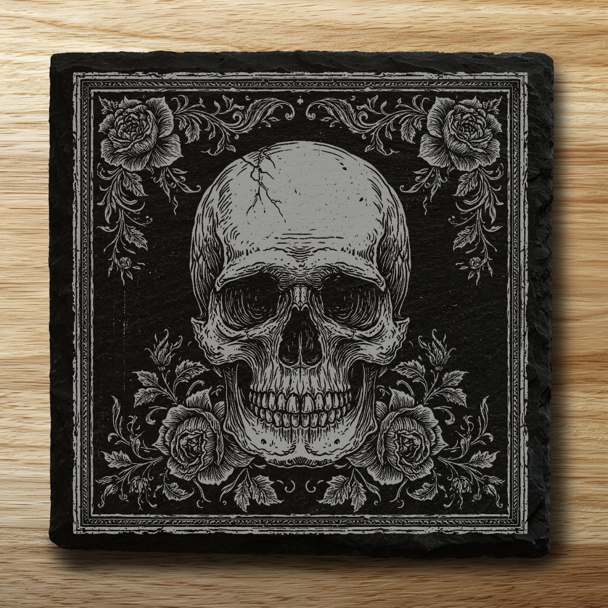 Halloween - Floral Skull